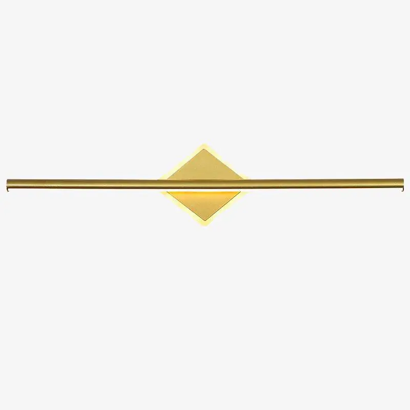 Applique murale design LED dorée\\/blanche Mirror Light