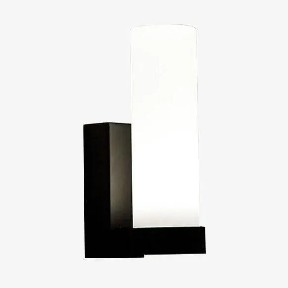 Applique murale design LED en métal - Verre cylindrique