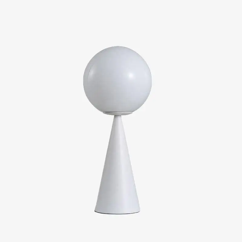 Lampe Conique LED Design avec Boule en Verre
