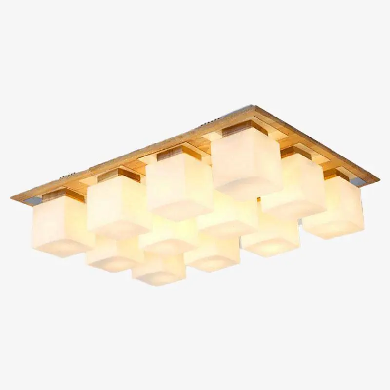 Plafonnier en bois LED Multi-Light