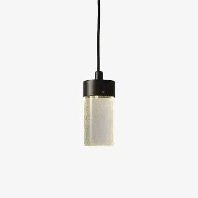 Suspension design en verre cylindrique de différentes longueurs