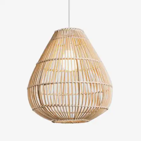 Suspension en bambou Rattan Curve.