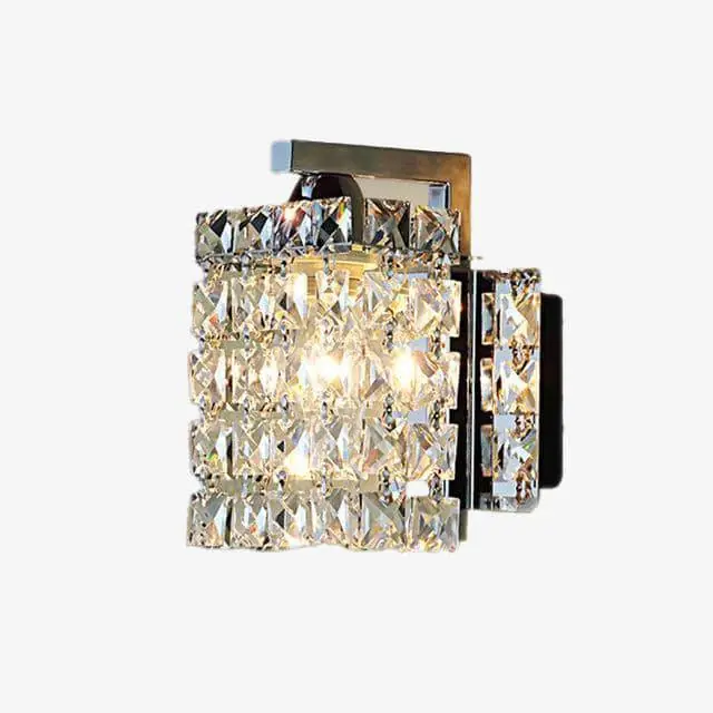 Applique LED Cristal Chromée