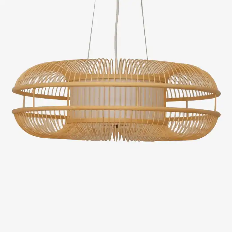 Suspension design ovale en bambou Chandy™