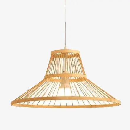 Suspension Geometric en bambou.