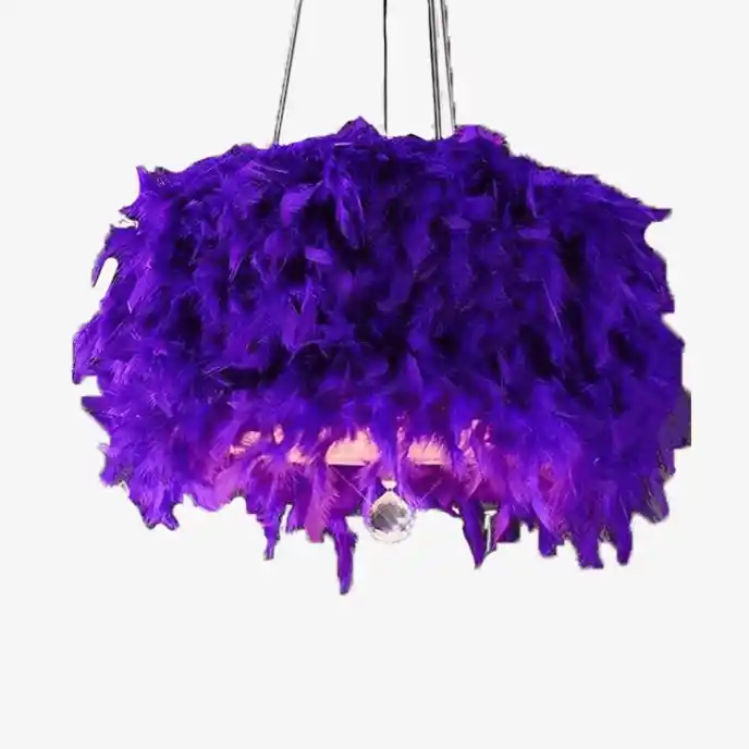 Lustre Plumes Colorées