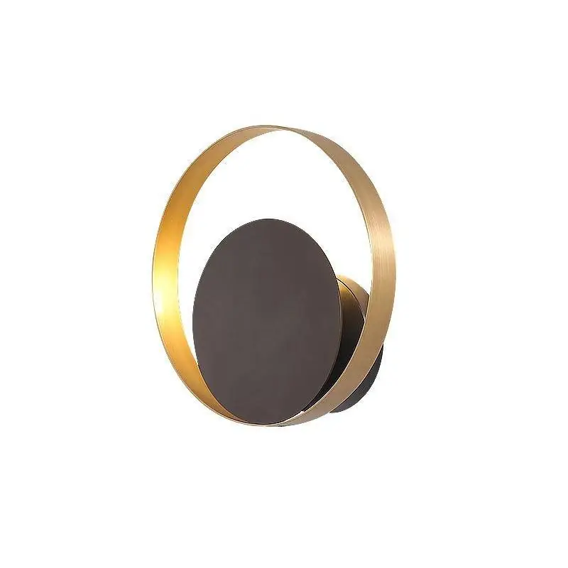 Applique LED Design - Doré et Noir