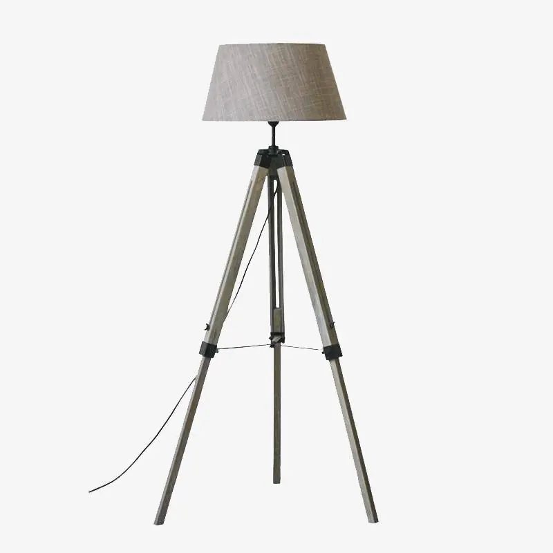 Lampadaire trépied ajustable American Chic
