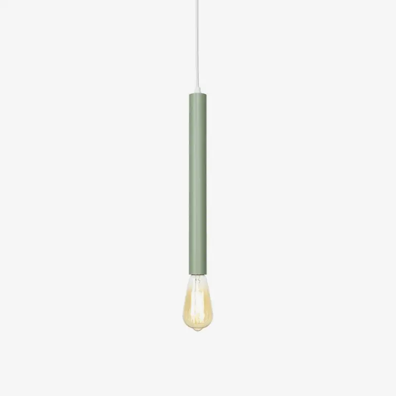 Suspension LED cylindre colorée: style unique