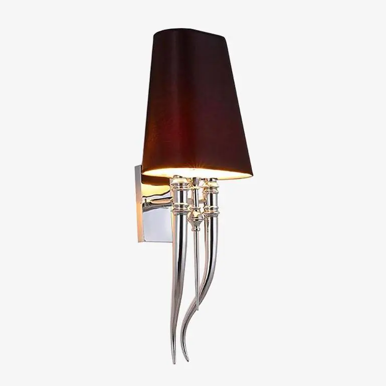 Applique murale LED chromée \\"Hôtel Luxe\\"