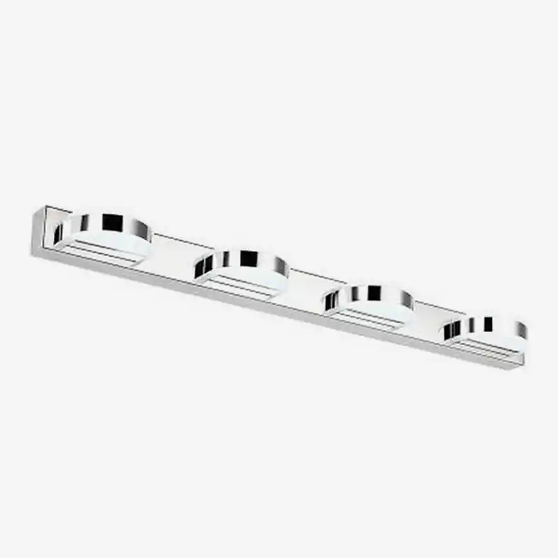 Applique murale LED chromée pour miroir