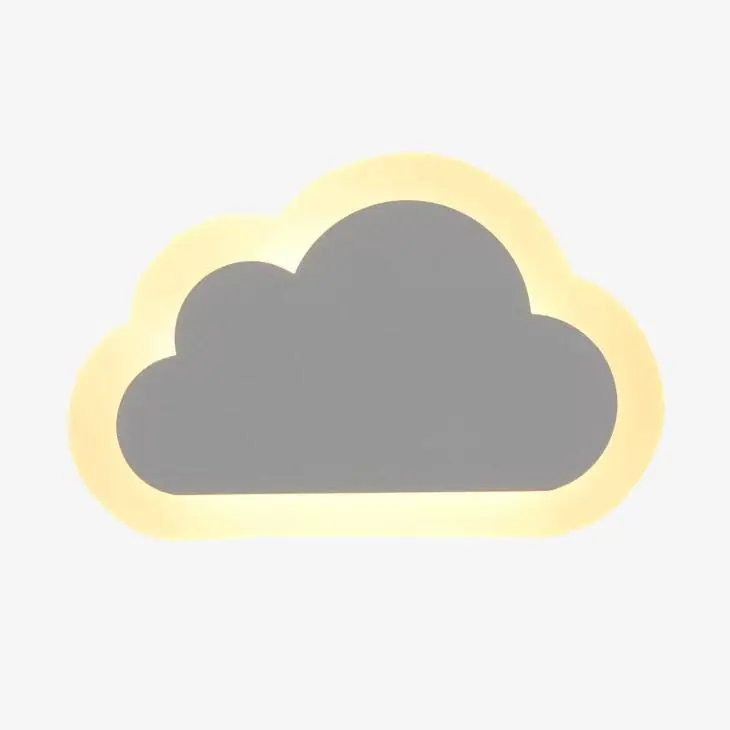 Applique murale LED Nuage Enfant.