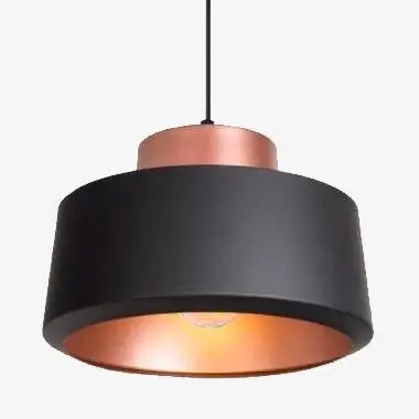 Suspension ronde en aluminium Shade - Disponible en Noir ou Blanc