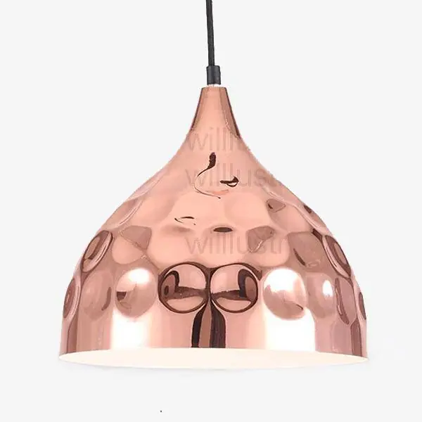 Suspensions Chromé Polka en Formes Variées