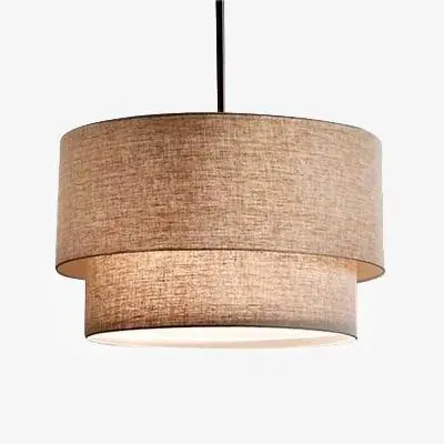 Suspension LED en tissu Cylindra