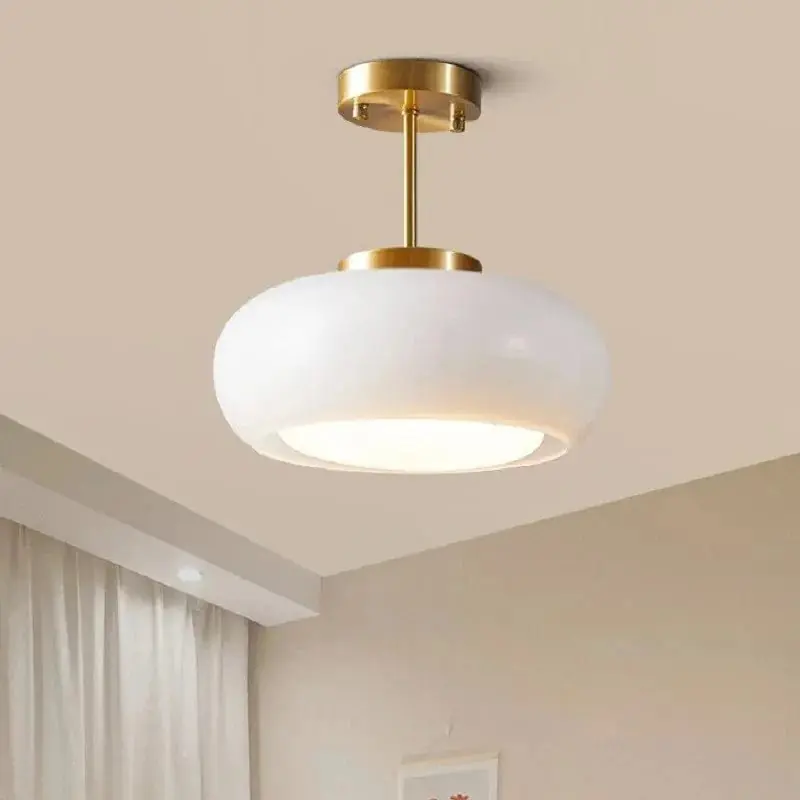 Plafonnier Bauhaus Egg Tart Simple, Taille Moyenne