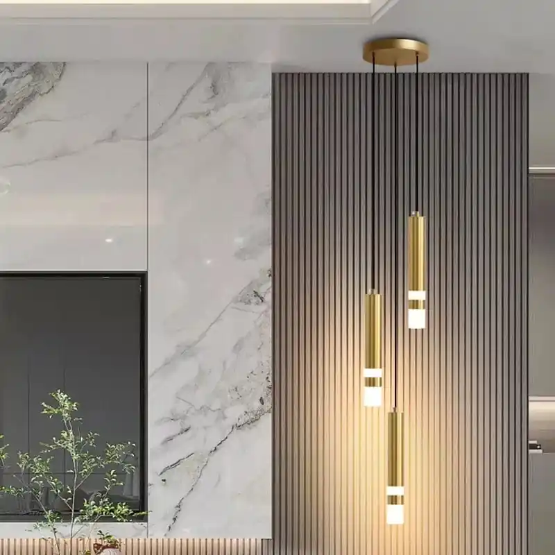 Lustre LED de Luxe Double Tête