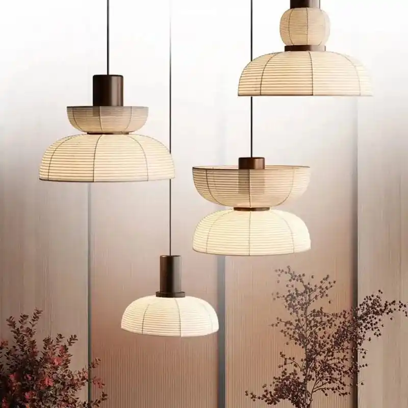 Suspension Formakami Chêne Moderne