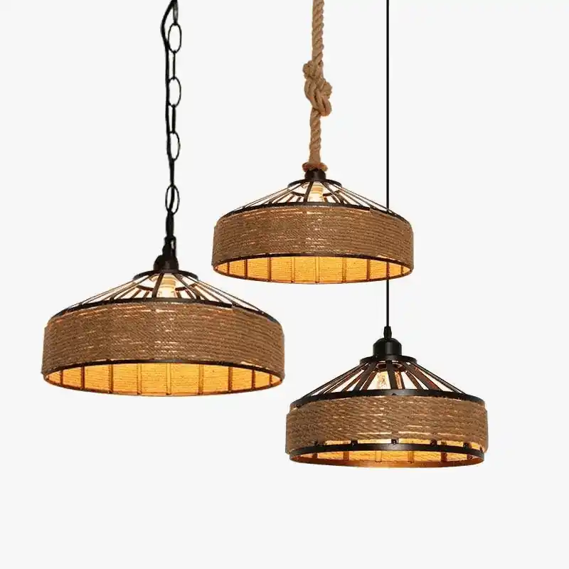 Suspension Scandinave en Corde de Chanvre