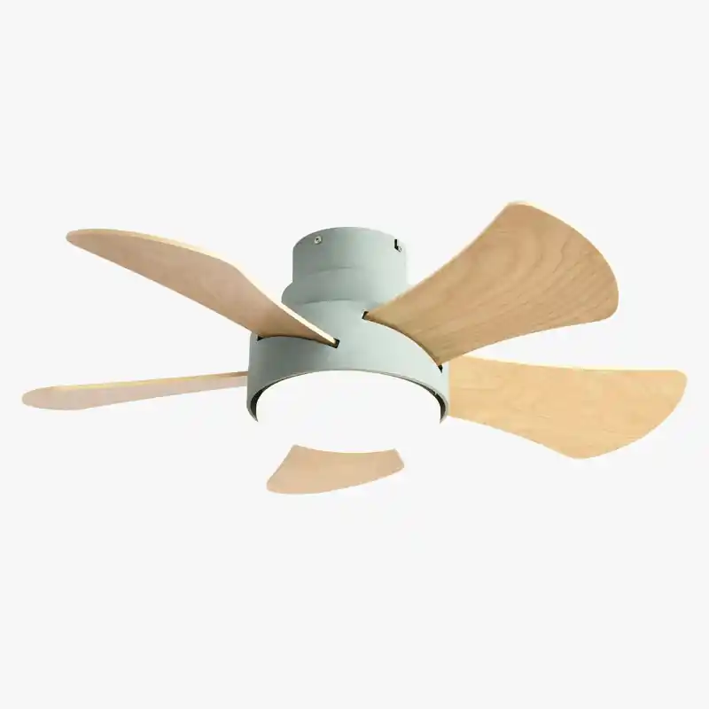 Ventilateur de plafond DC Loft avec lumière LED et télécommande