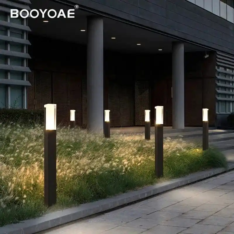 Lampe de Jardin en Aluminium Étanche: Éclairage Extérieur Moderne