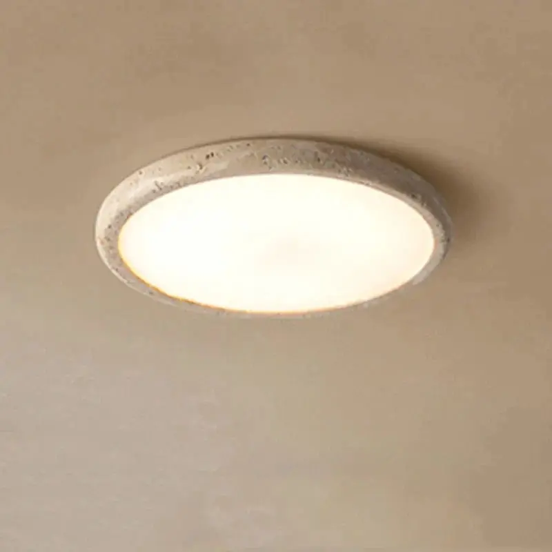 Plafonnier Led Travertin Jaune