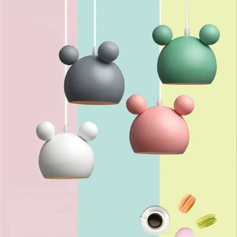 Suspension en métal LED Cartoon Design