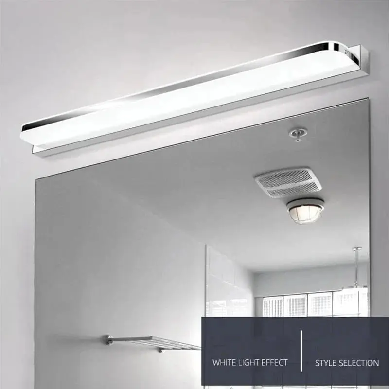 Applique murale miroir LED modernes 42CM 52CM - Luminaires design pour salle de bains
