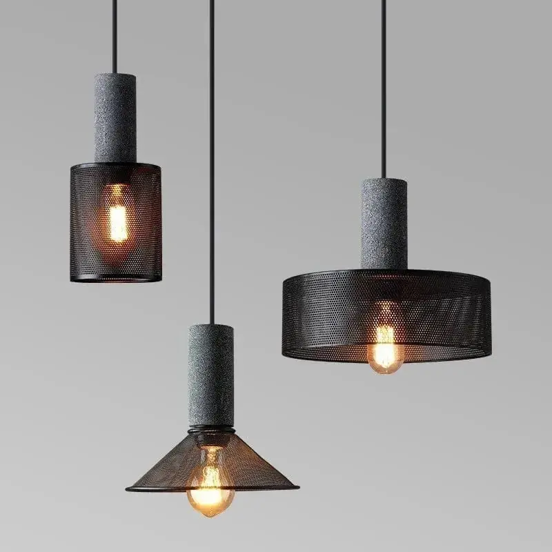 Suspension Loft Industriel en Ciment