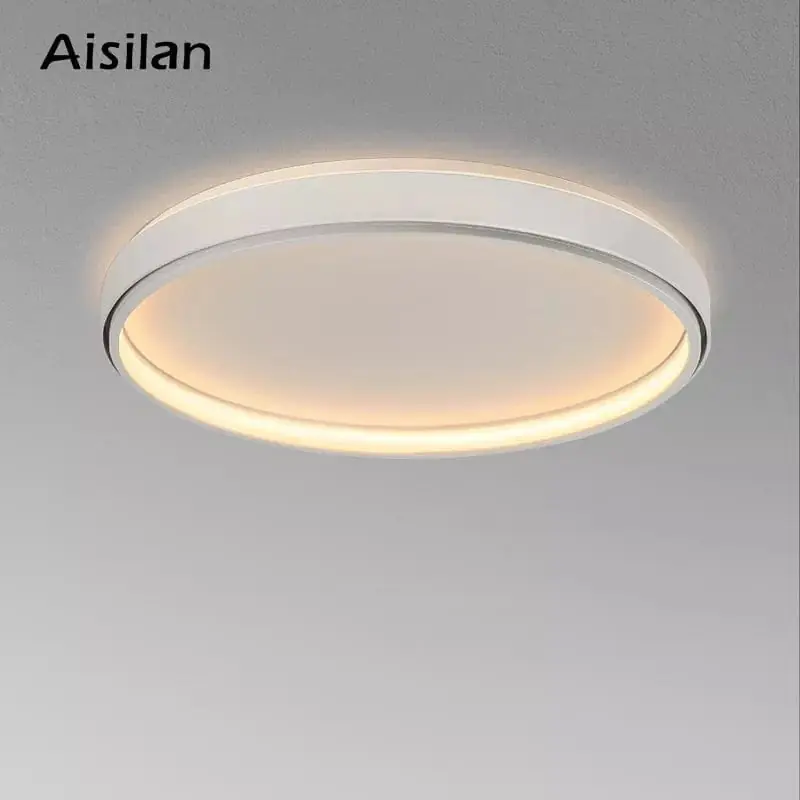 Plafonnier LED ultra-mince en silicone