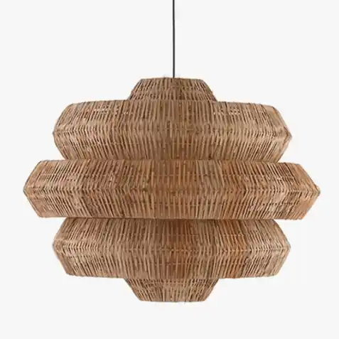 Lampes Boho en Rotin