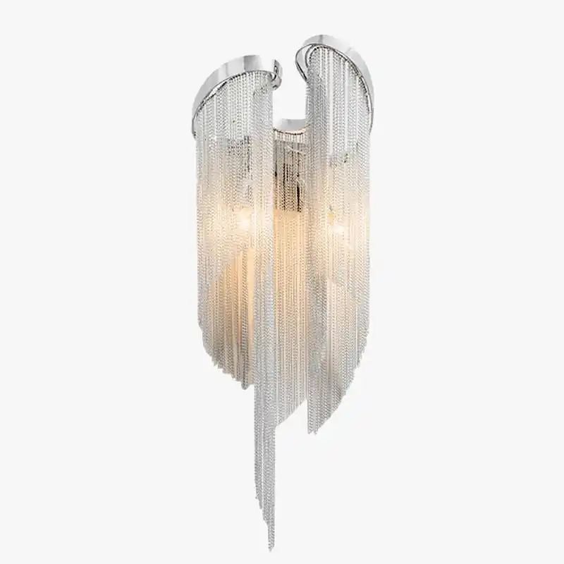 Applique murale LED en aluminium avec touche de style