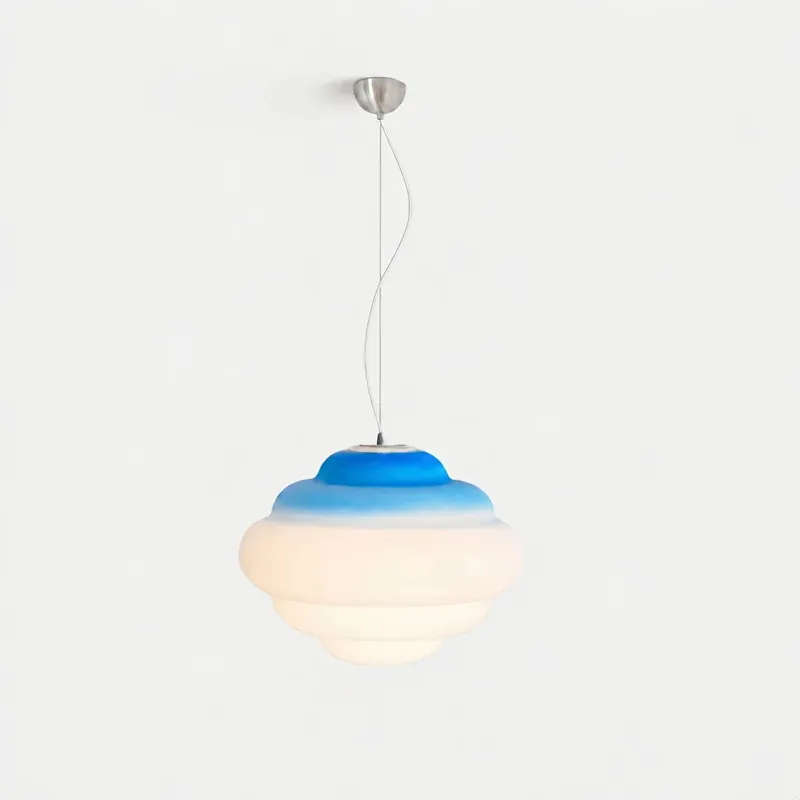 Caelia Nordic Glas Wolkenförmige Pendelleuchte