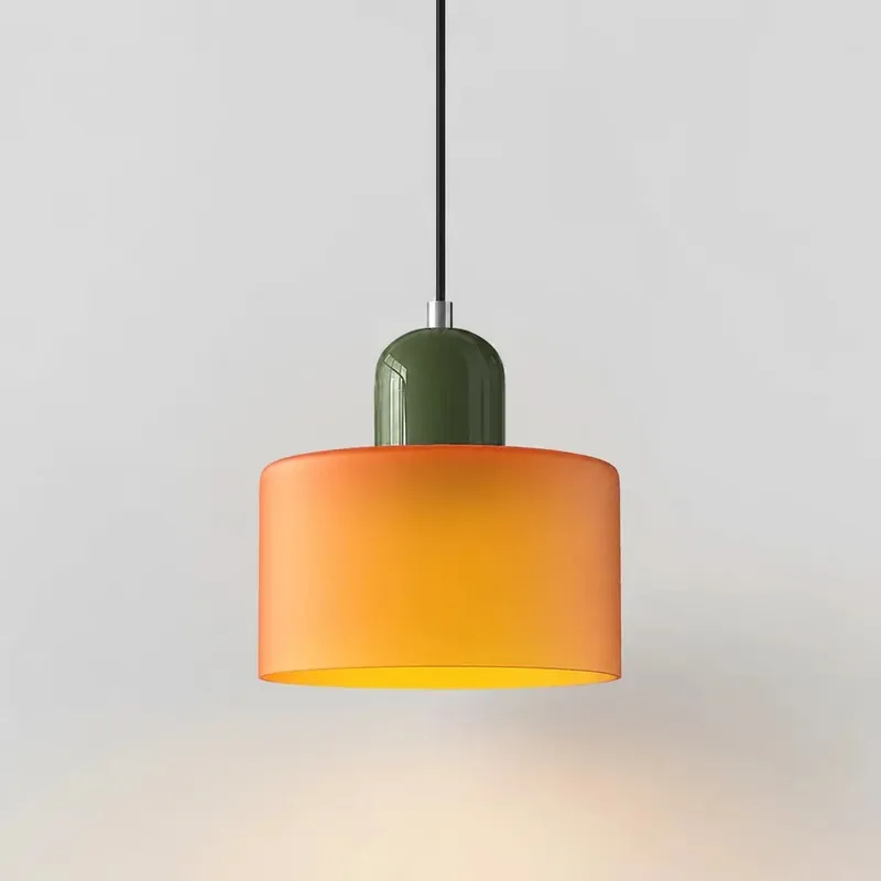 Keeve Morandi kleine glazen hanglamp