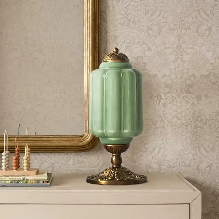 Sif Eloise Vintage Opalenglas Tafellamp