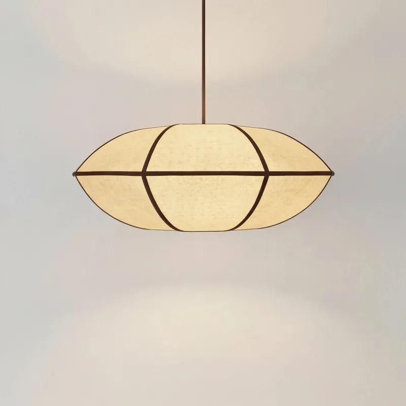 Heimdall Moderne UFO Linnen Hanglamp