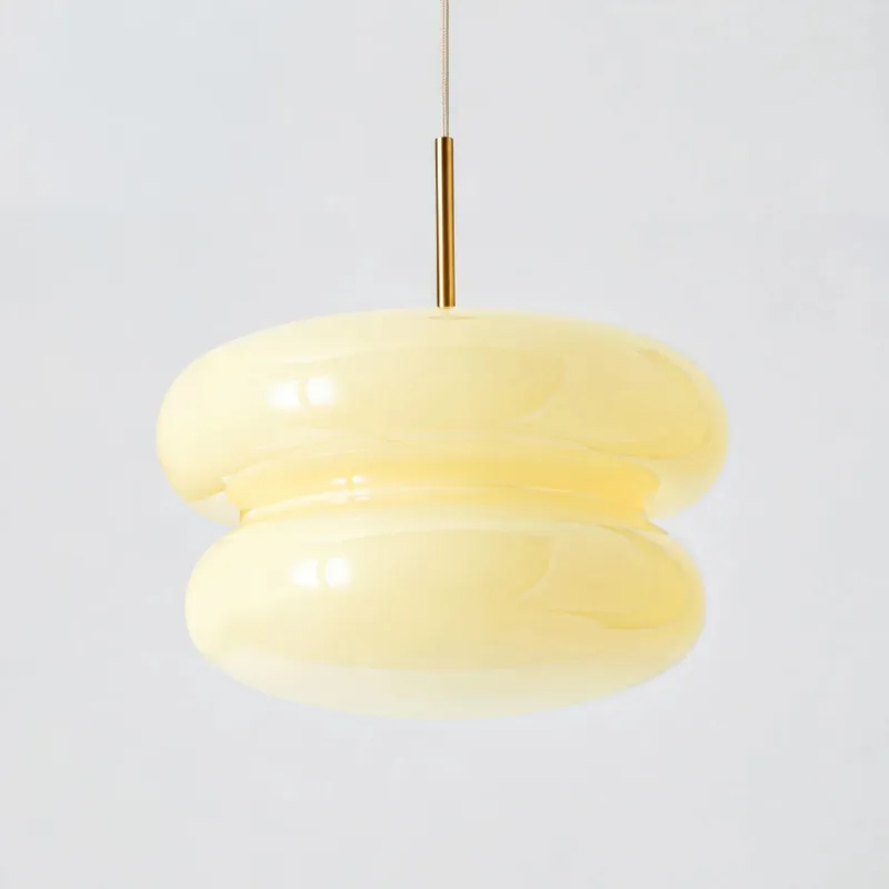 Elyra Bauhaus Opal Glas Hanglamp