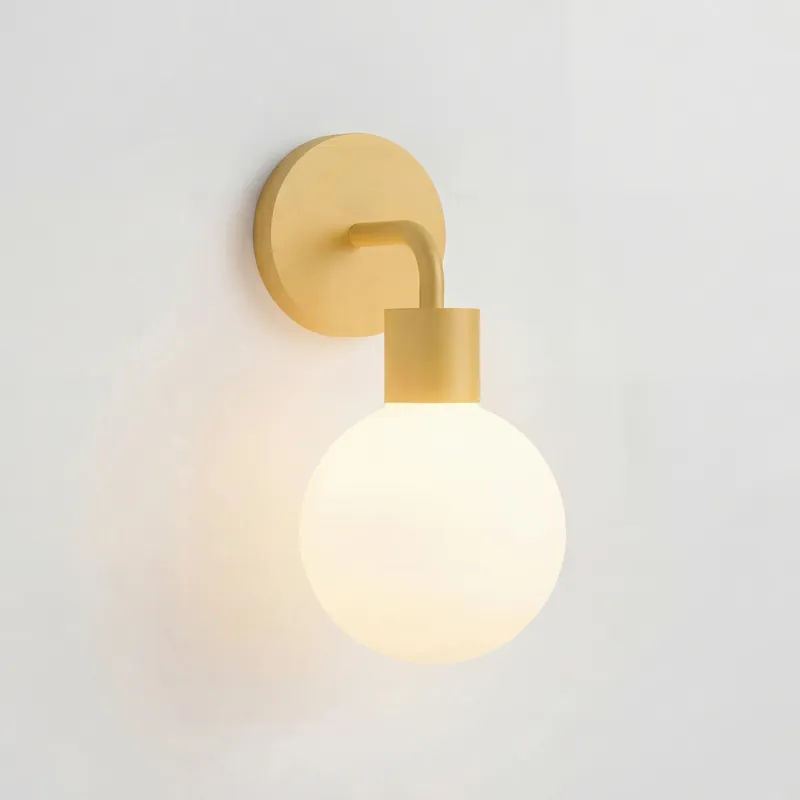 Seppo Lampada da Parete Globo Macaron Minimalista