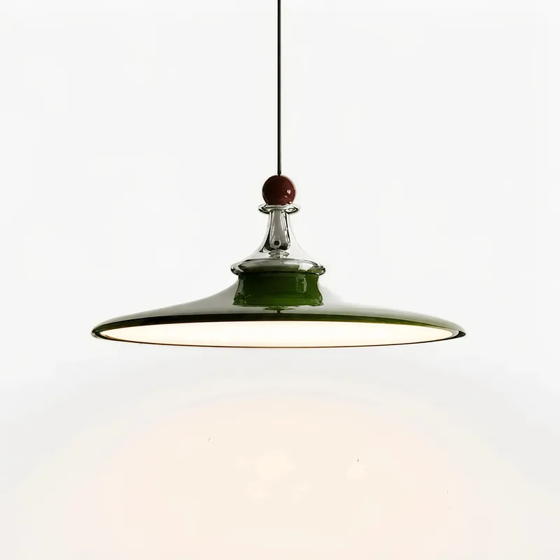 Lampada a sospensione regolabile in ferro con LED Kaelis stile metà secolo