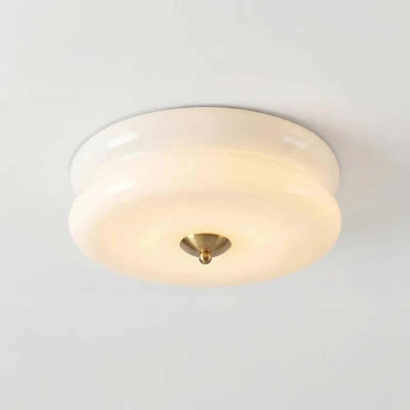 Lámpara de techo redonda Lea Art Déco