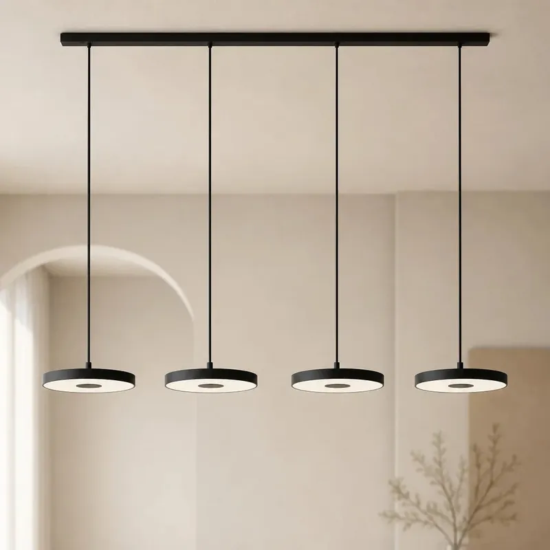 Lámpara Colgante de Línea Minimalista Elegante y Luminosa