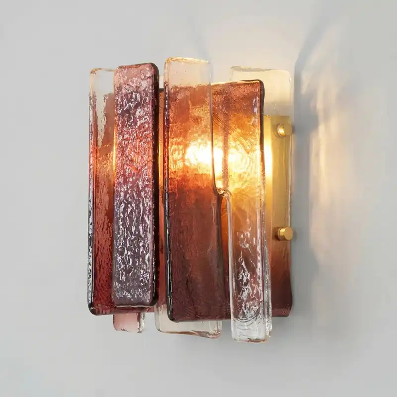 Lámpara de Pared de Cristal Minimalista Moderna Rafe
