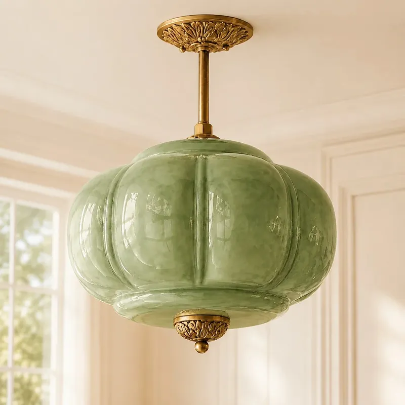 Liora Vintage Mjölkglas Eloise Pendellampa