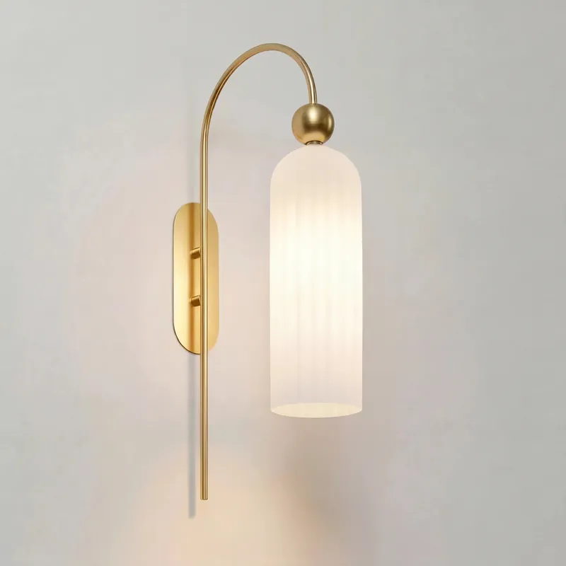 Alvyen Nordic Vertikal Glasvägglampa