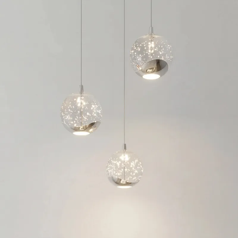 Isenrya Nordisk Orb Glaspendelampa