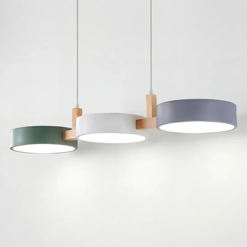 Elvra Modern Macaron 3-Armars Taklampa