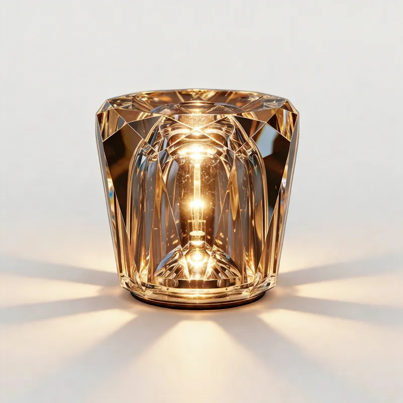 Kamila Modern Kristallglas Bordslampa
