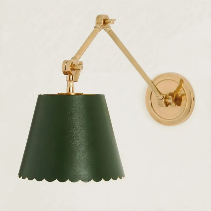 Jude Modern Drum Shade Vägglampa