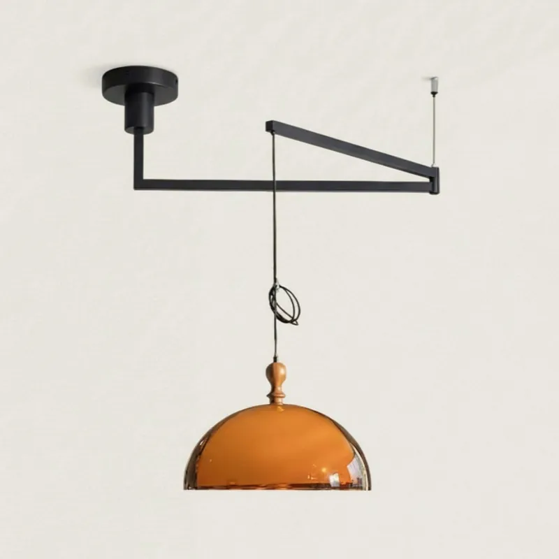 Milo Retro Svingarm Akryl Pendellampa