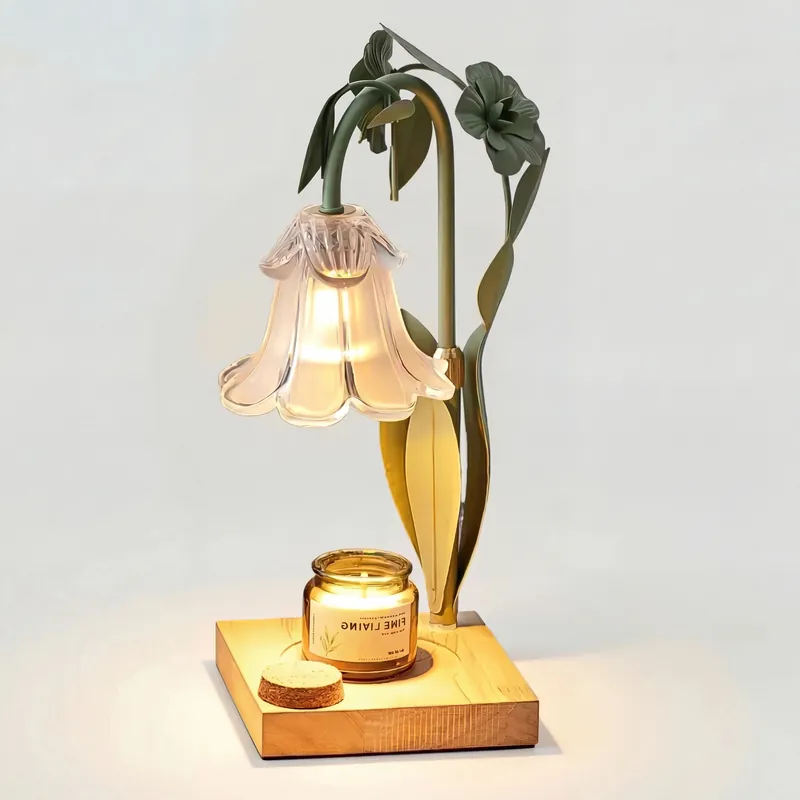 Lavinly Naturalna Luksusowa Aromaterapeutyczna Ciepła Lampa